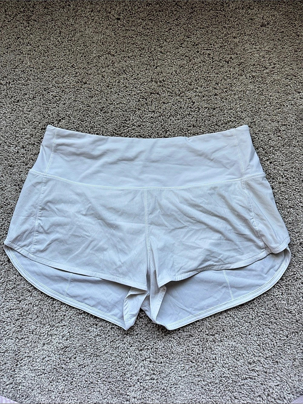lululemon Athletic Shorts in White
